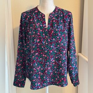 J. Crew Factory Floral Top
